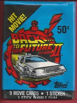 1989 Topps Back To The Future Ii Single Wax Pack