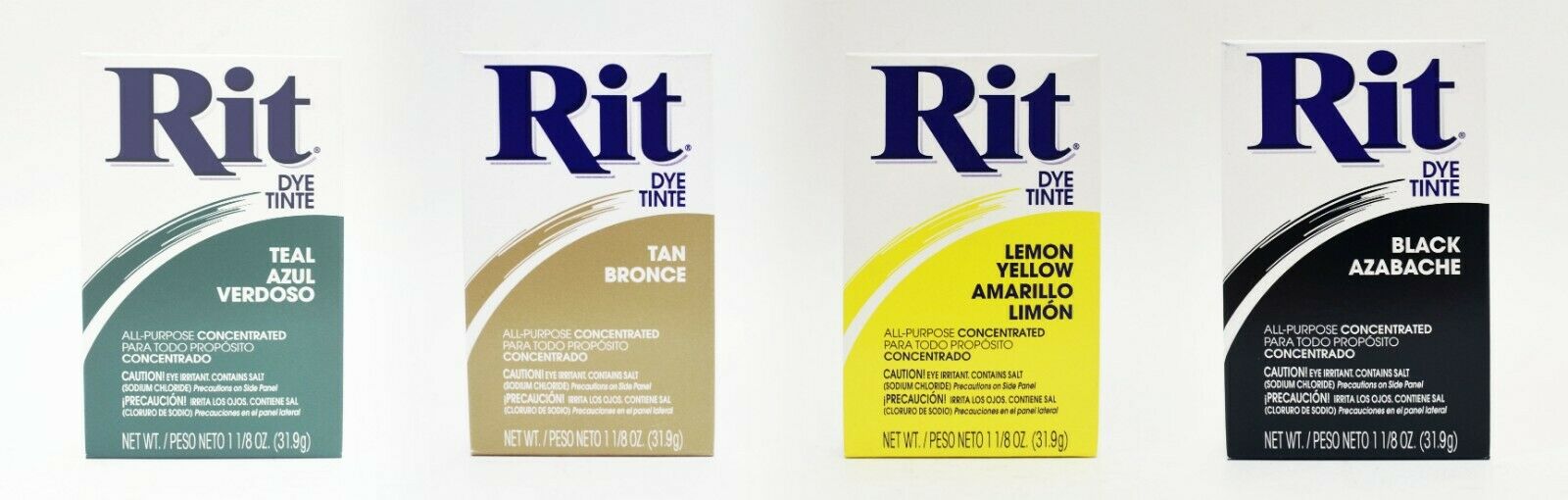 Rit Powder Dye, All Purpose Concentrated Fabric Dye - Multiple Colors, Free Ship