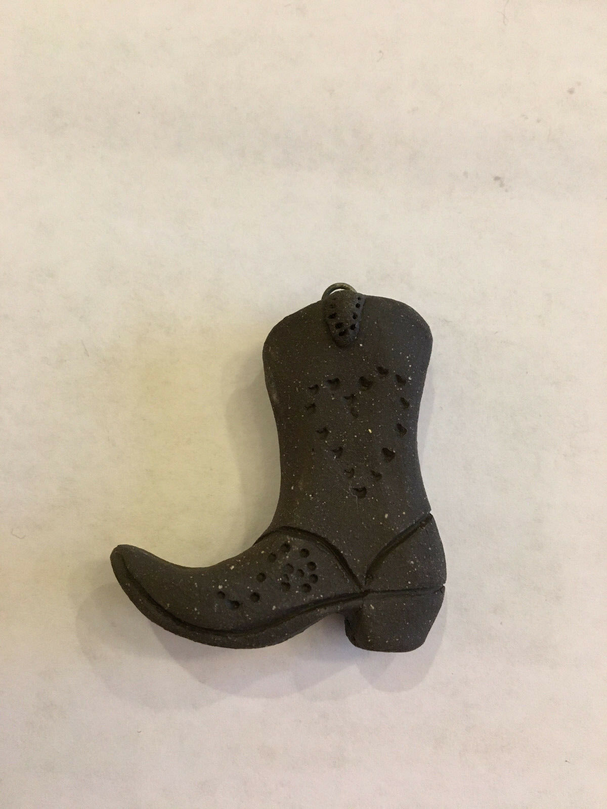 Gaea Ceramic Boot Pendant (1 Black Boot Only)
